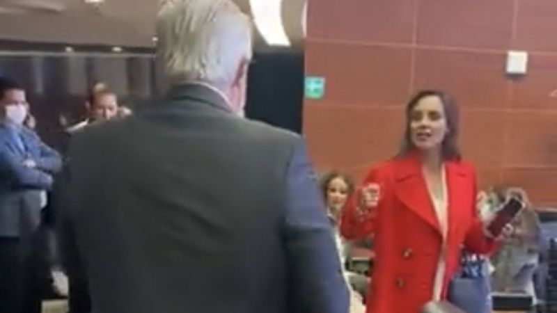 “Tienes la cola larga”, Lilly Téllez increpa a José Narro en el Senado #VIDEO