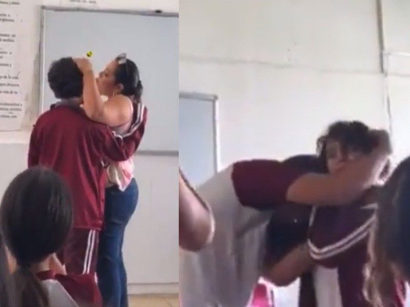 Pelea en prepa en Nayarit genera polémica en redes; hasta la maestra fue agredida