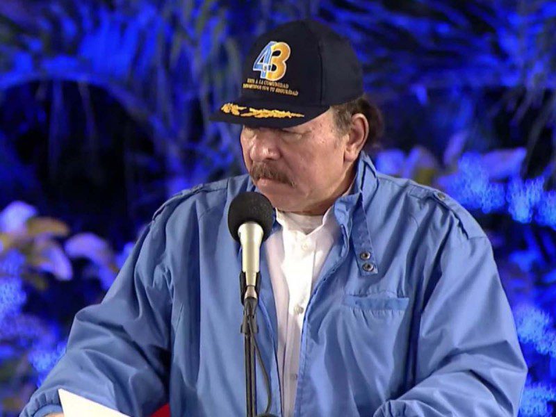 La Iglesia católica es "una dictadura perfecta": Daniel Ortega, presidente de Nicaragua,