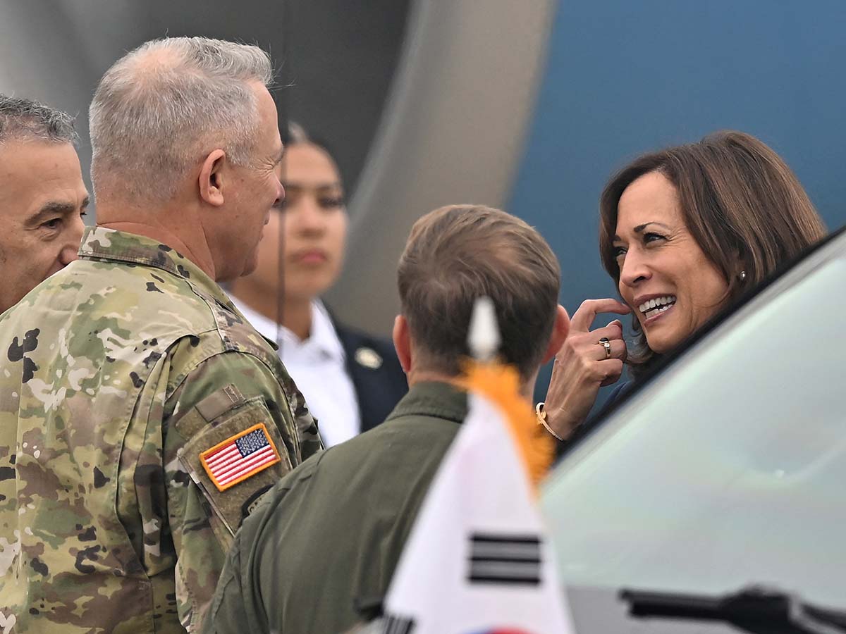 Corea del Norte lanza misil durante visita de Kamala Harris a Corea del Sur
