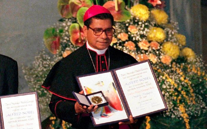 Acusan de abuso sexual al exobispo Carlos Filipe Ximenes Belo, Premio Nobel de la Paz
