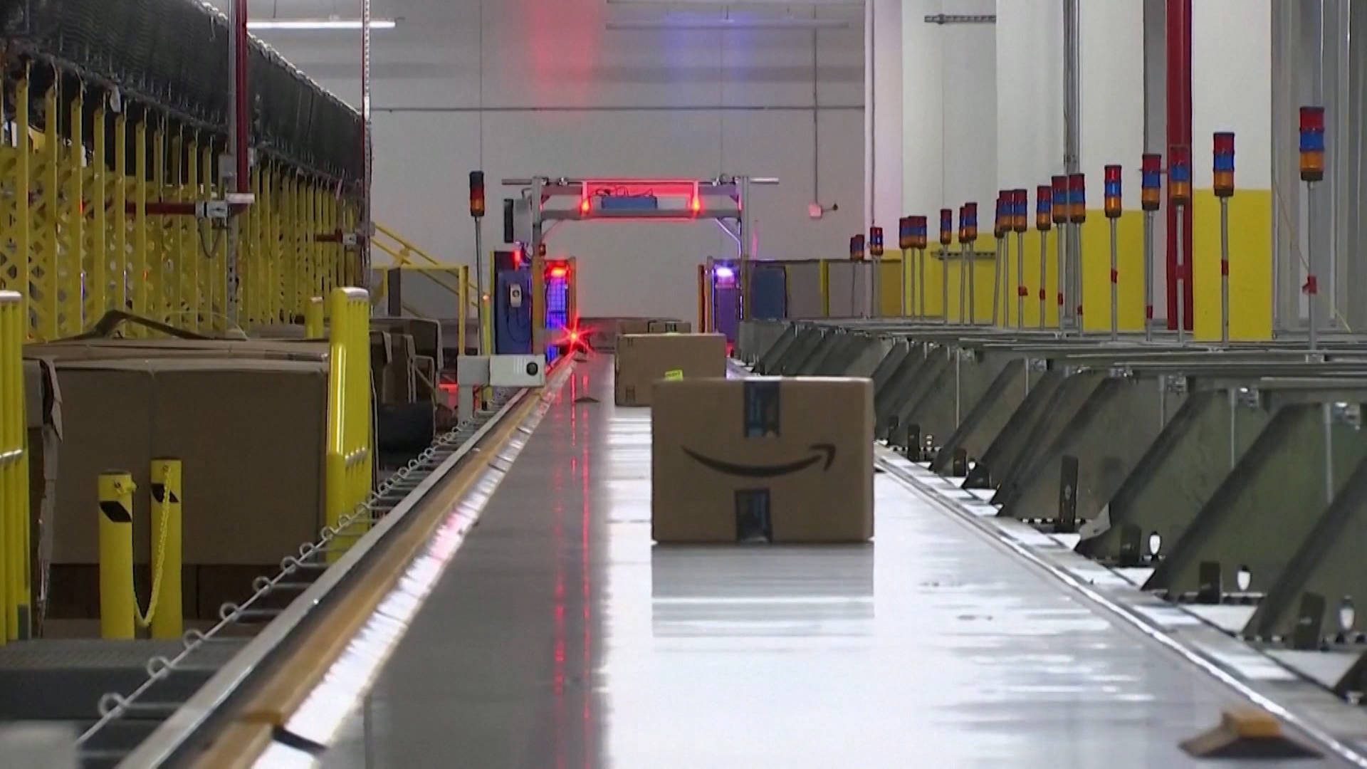Centro de distribución de Amazon en Texas