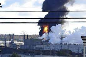 Explosión en refinería de Newfoundland, Canadá