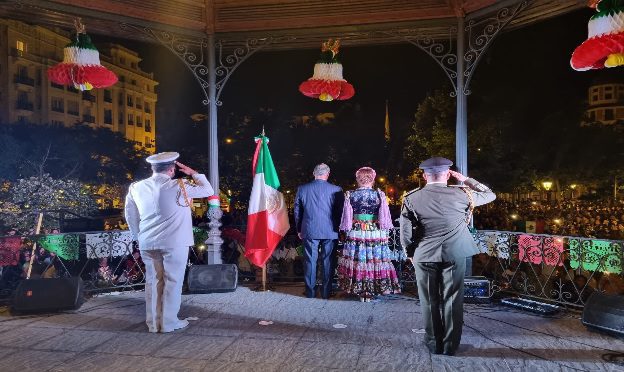 Mexicanos celebran Grito de Independencia desde Madrid