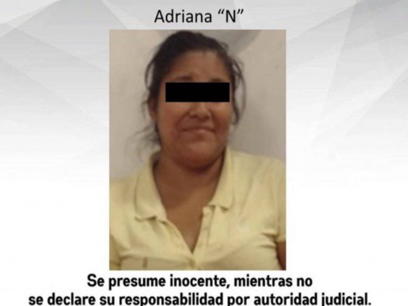 Mujer detenida por golpear a sus tres hijos en Morelos