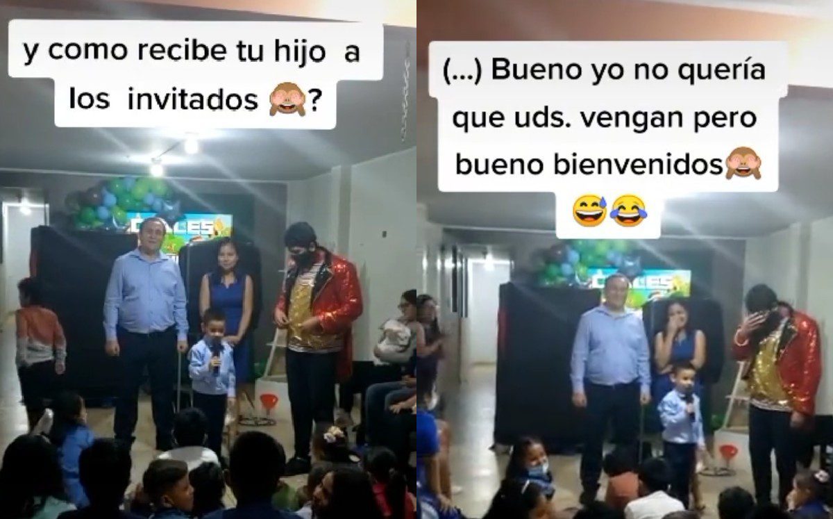 Niño les dice a los invitados a su fiesta de cumpleaños que él no quería que fueran