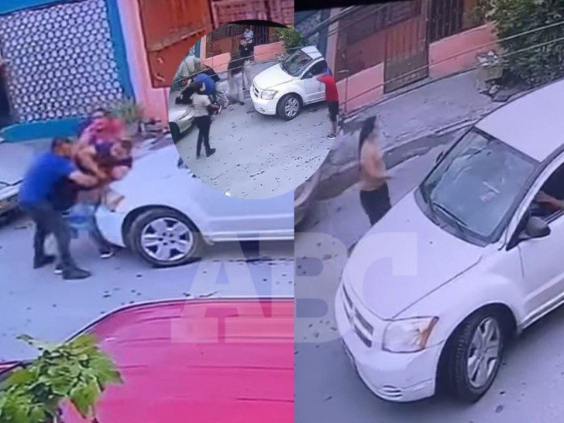 Policías de Nuevo León agreden a pareja tras incidente vial