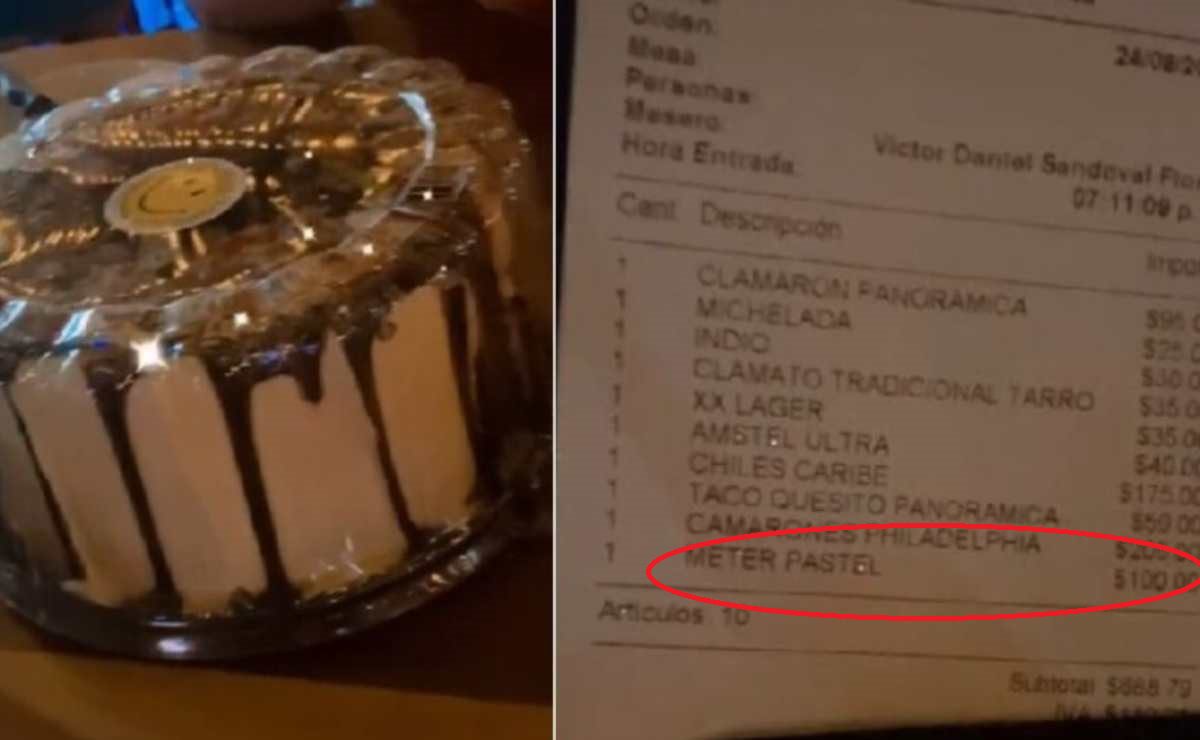 Restaurante le cobra a clientes por guardarles su pastel en el refri