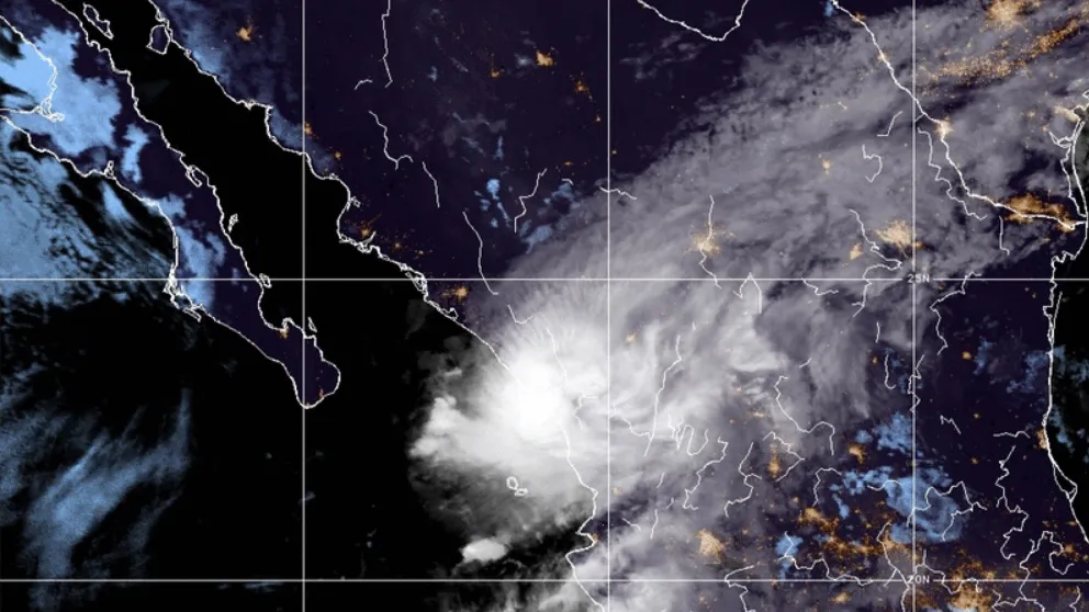 Jalisco y Sinaloa reanudan actividades tras degradación de 'Orlene'