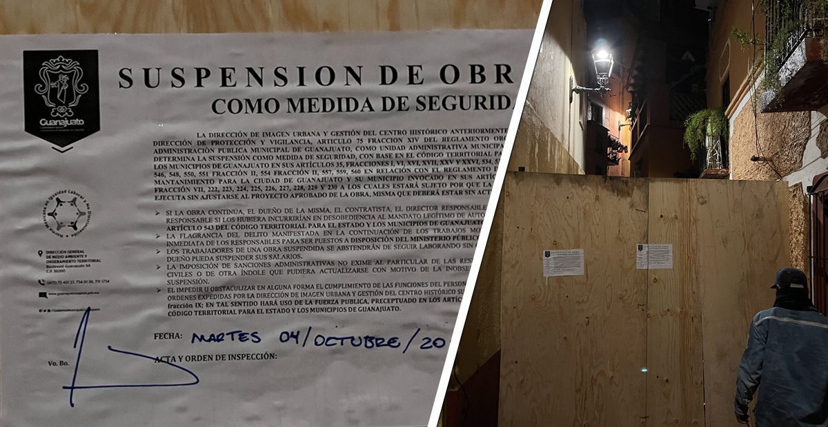 Clausuran el icónico Callejón del Beso en Guanajuato por "motivos de seguridad"