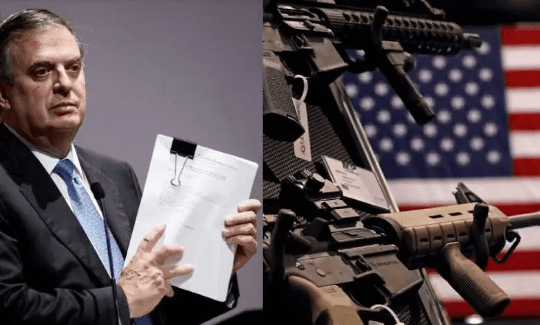 Ebrard anuncia segunda demanda contra armamentistas de EU