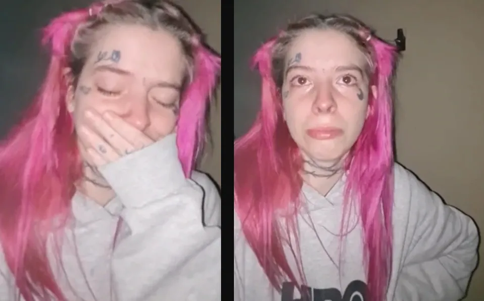 Influencer en TikTok llora y pide ayuda porque ya no quiere trabajar #VIDEO