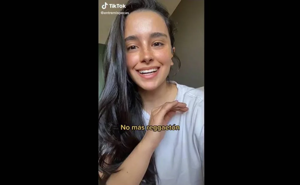 "Porque me respeto"; joven colombiana se hace viral por rechazar al reggaetón