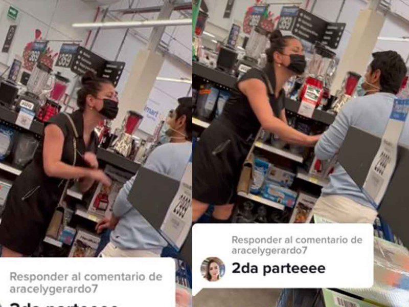 "Para eso eres mi marido": Mujer se enfada porque esposo no le compró licuadora #VIDEO