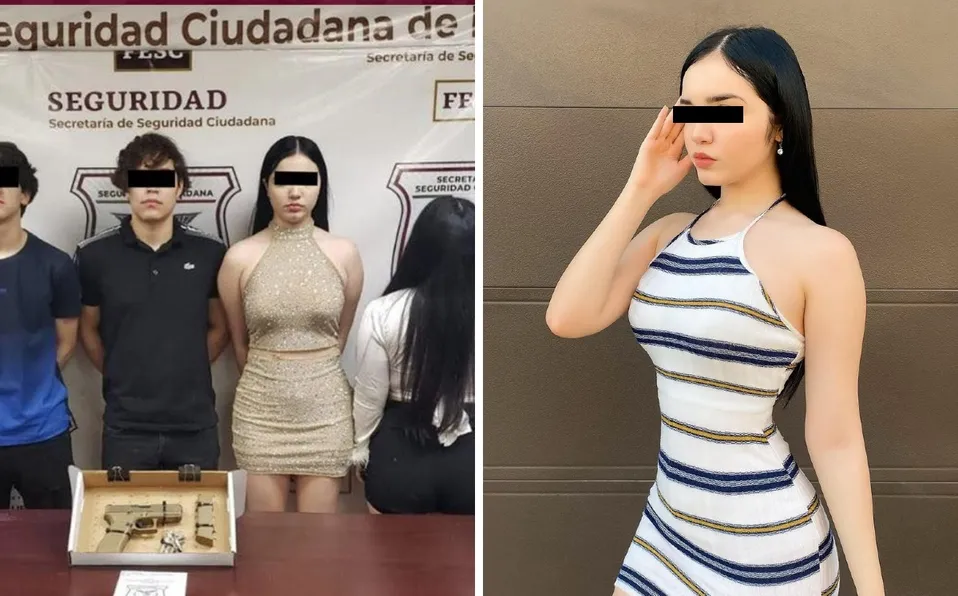 Detienen a influencer en BC por pasarse un alto y le encuentran una pistola