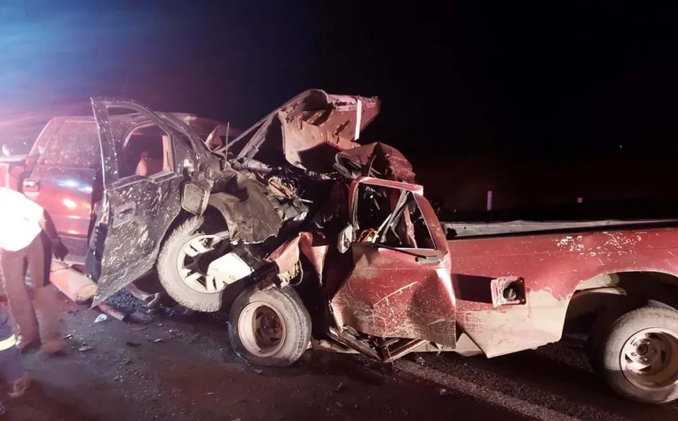Accidente en la carretera Durango-Parral deja 10 muertos, 5 menores de edad