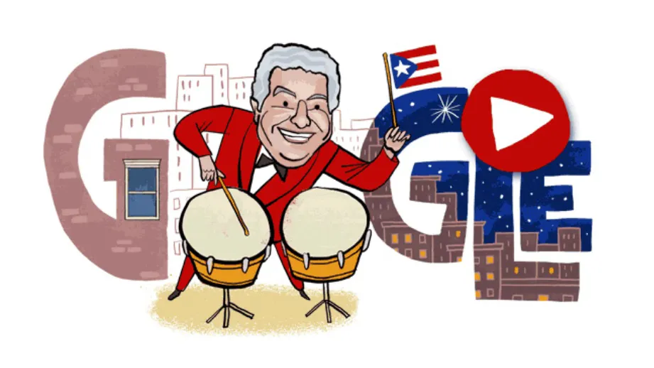 Google honra el legado musical de Tito Puente con un doodle animado