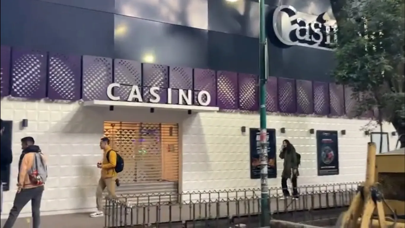 Comando roba 1.3 mdp en casino de CDMX