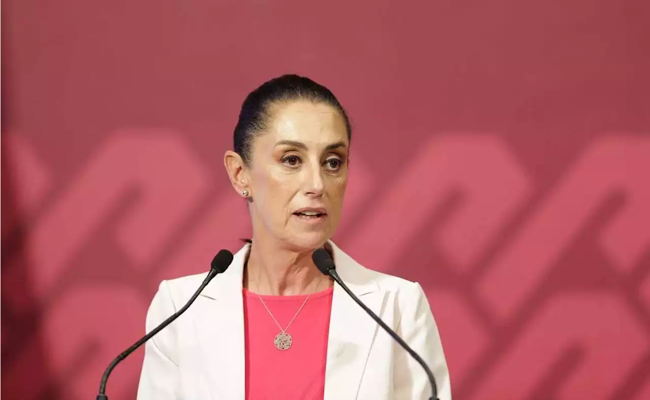 “Mucho orgullo” ser nombrada 'presidenta', dice Sheinbaum sobre 2024