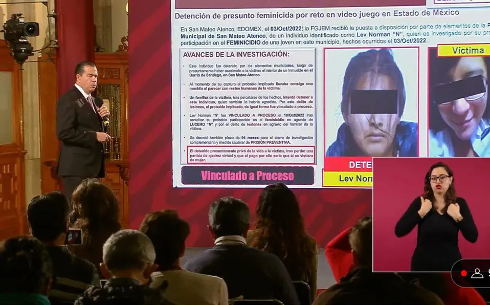 A proceso a feminicida en Edomex que llevaba restos de su víctima en mochila