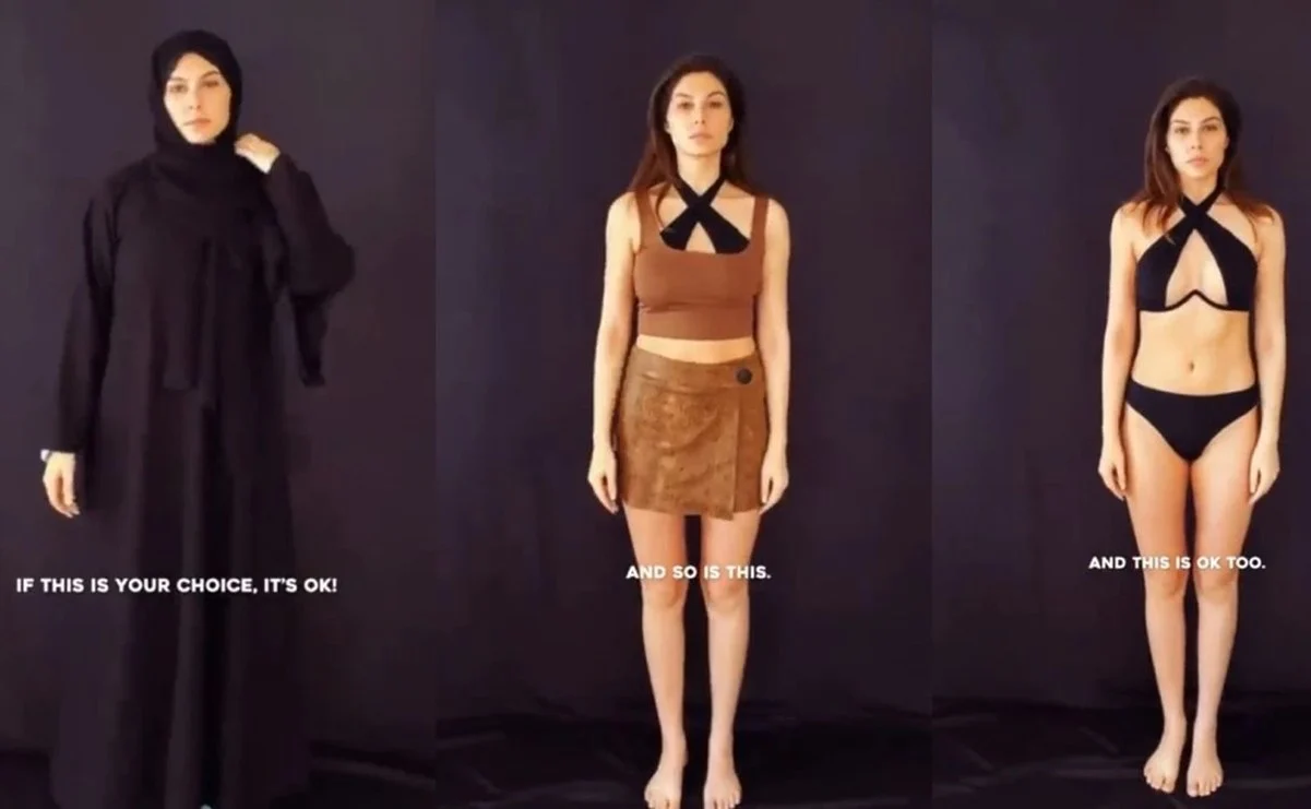 Actriz iraní se desviste en apoyo a protestas en su país