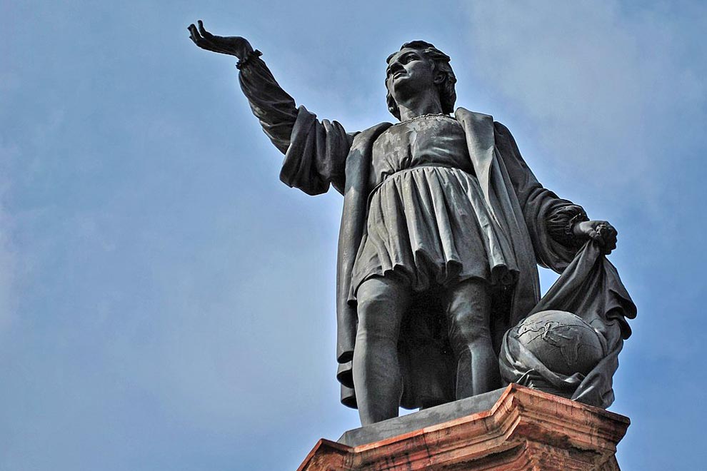 Alcaldía MH no quiere recibir la estatua a Colón, revela Sheinbaum
