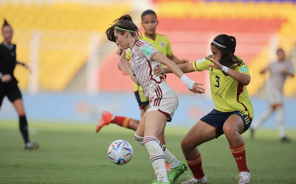 México queda fuera del Mundial Sub-17 femenil tras perder ante Colombia