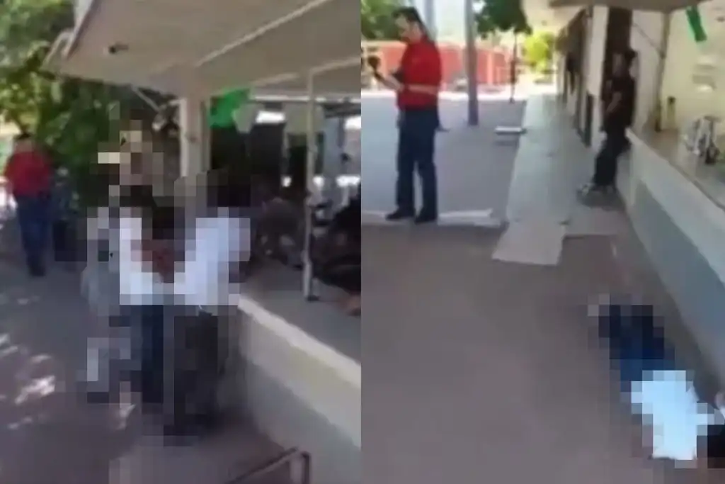 "¡Arriba las manos!" Primaria realiza simulacros ante riesgo de tiroteos en Sonora #VIDEO