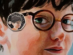 Harry Potter aparecerá en las monedas británicas y hasta tendrá efecto óptico de “rayo”