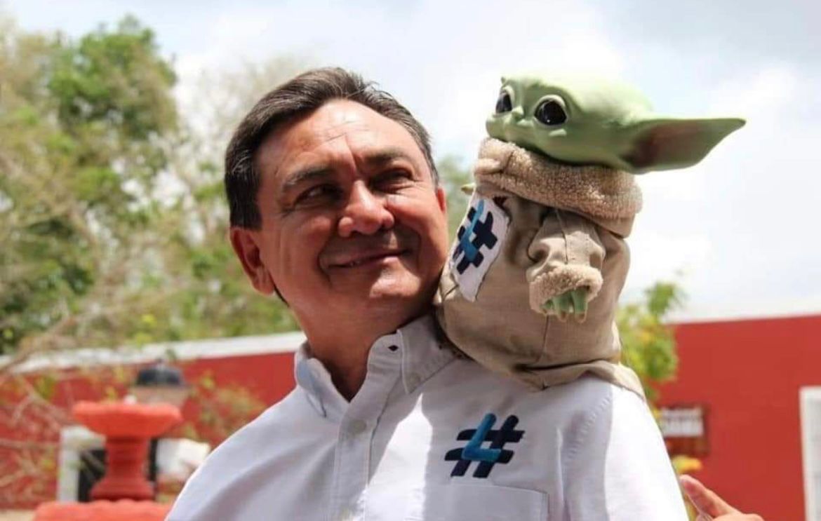 Tribunal Electoral multa a excandidato por utilizar a Baby Yoda en campaña