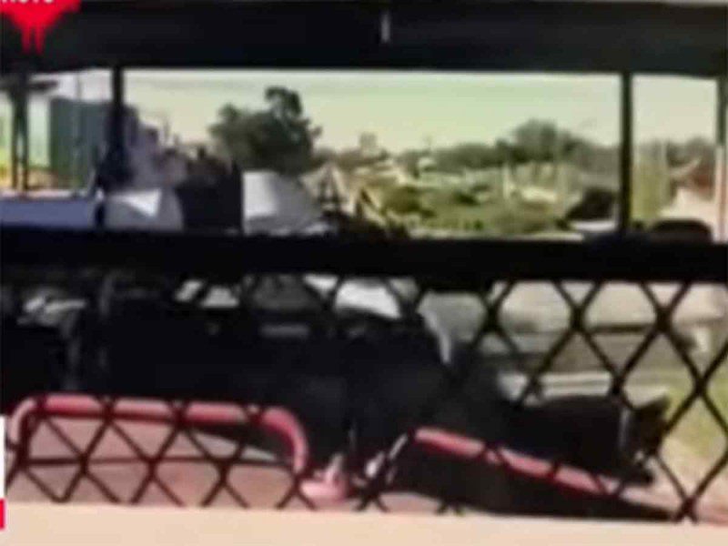 Revelan #VIDEO de momento exacto del impacto entre tren y pipa en Aguascalientes