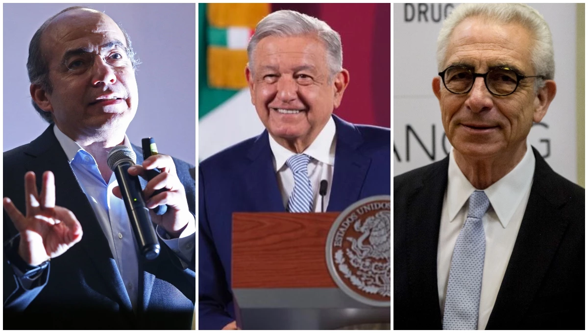 "Ternuritas”: AMLO tras declaraciones de Zedillo y Calderón sobre su gobierno