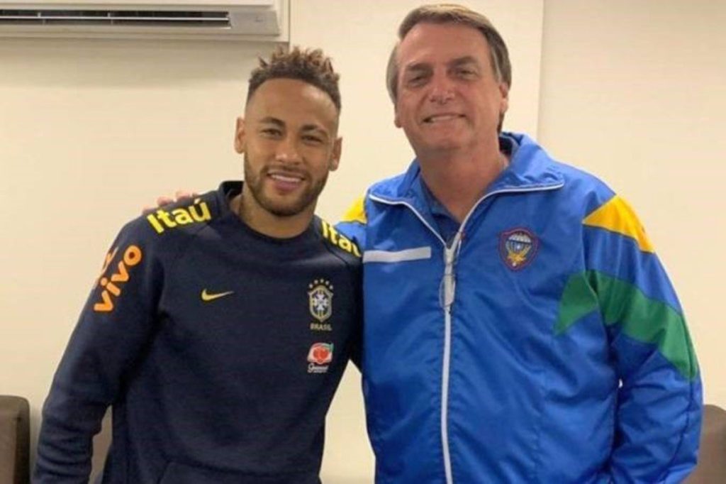 "Con Bolsonaro reelegido y Brasil campeón todo el mundo estará feliz", asegura Neymar