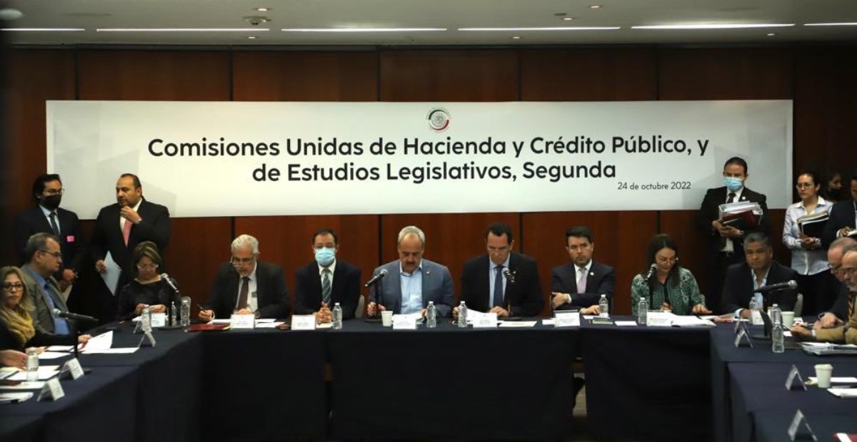 Comisiones del Senado aprueban Ley de Ingresos 2023; pasa al pleno
