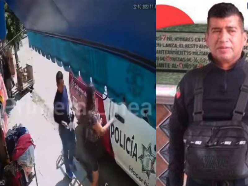 Cesan a Director de Seguridad de Tehuacán tras ser grabado comprando cerveza en servicio #VIDEO