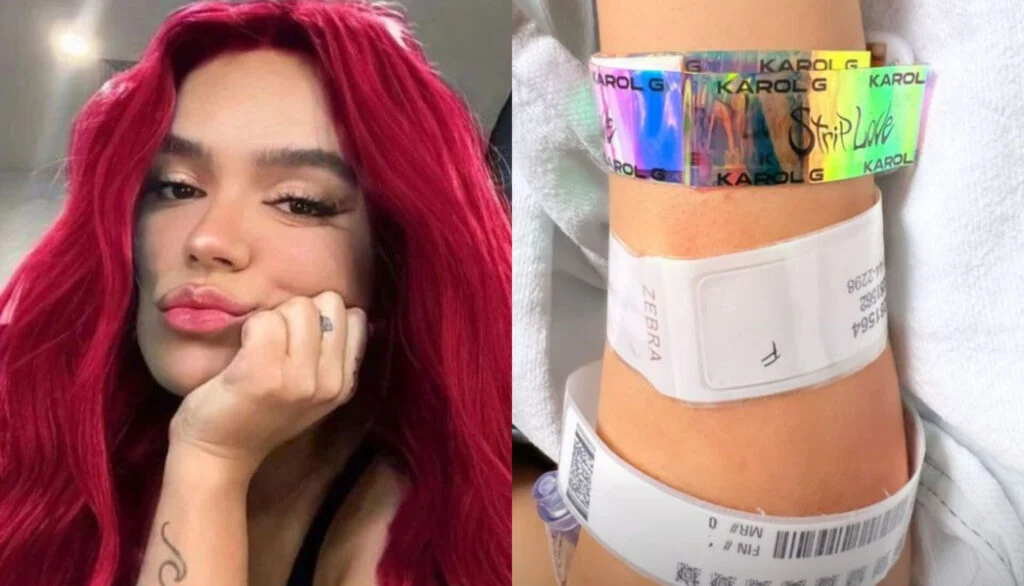 Fan da a luz en pleno concierto de Karol G y la colombiana la visita