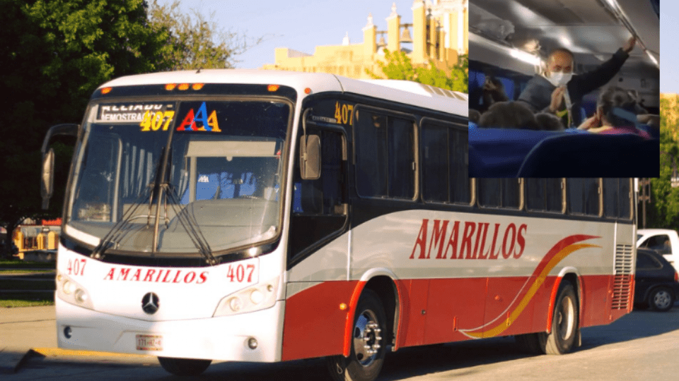 Chofer de autobús abandona a pasajeros en plena Carretera Nacional #VIDEO