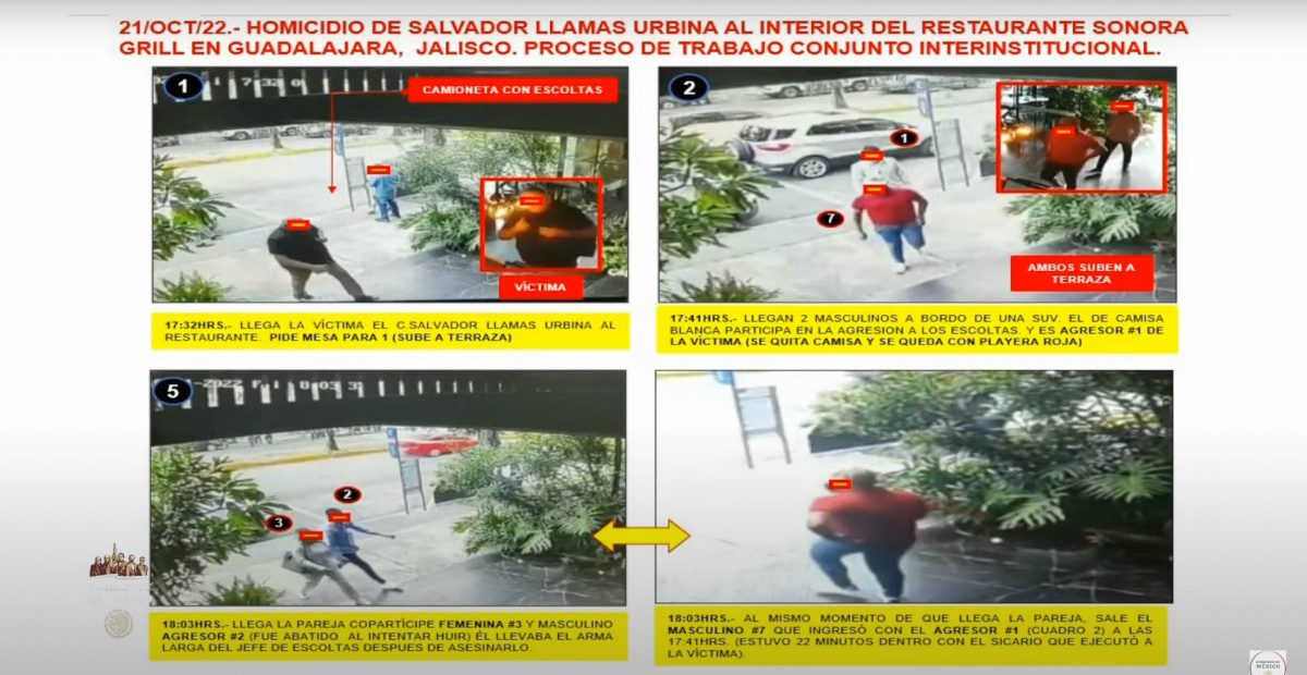 Modus operandi del asesinato de Salvador Llamas se asemeja al de Aristóteles Sandoval: SSPC