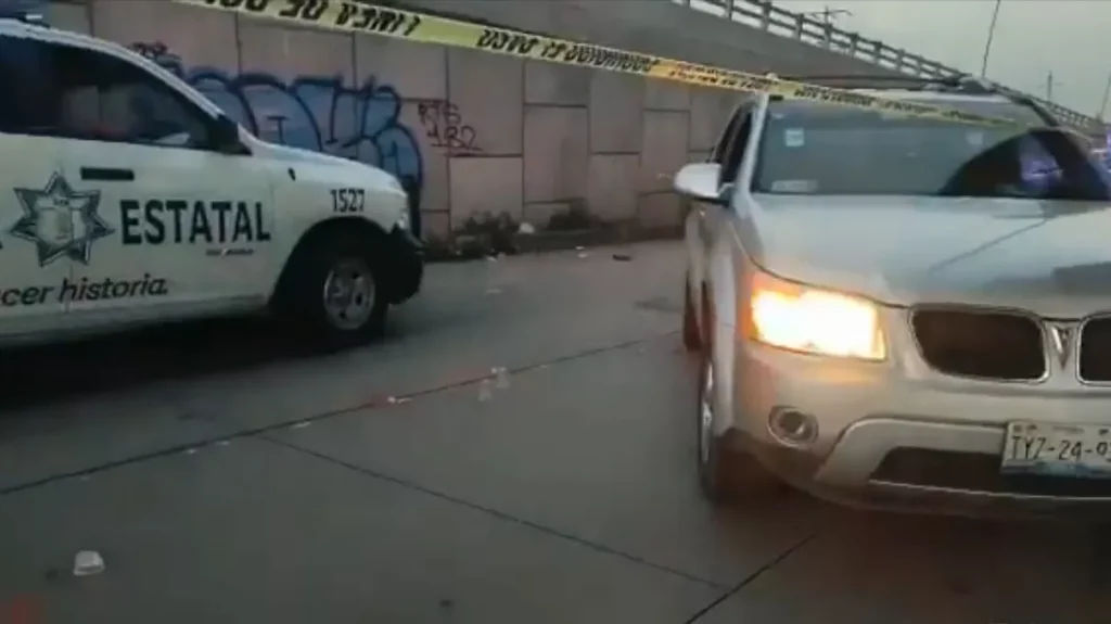1 herido y 4 detenidos tras enfrentamiento en la México-Puebla por robo de tractocamión