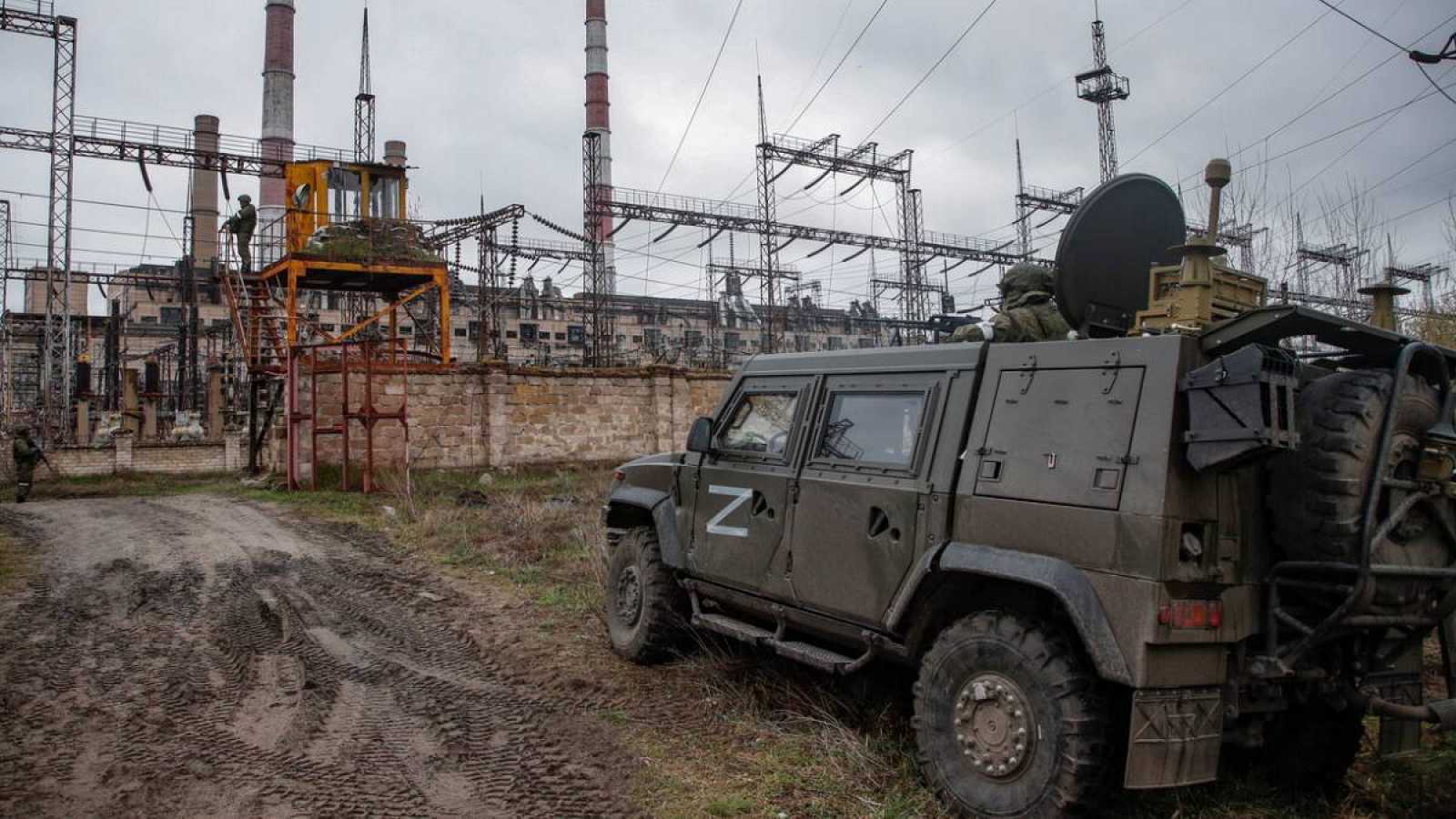 Acusan a Ucrania de bombardear central eléctrica en frontera rusa