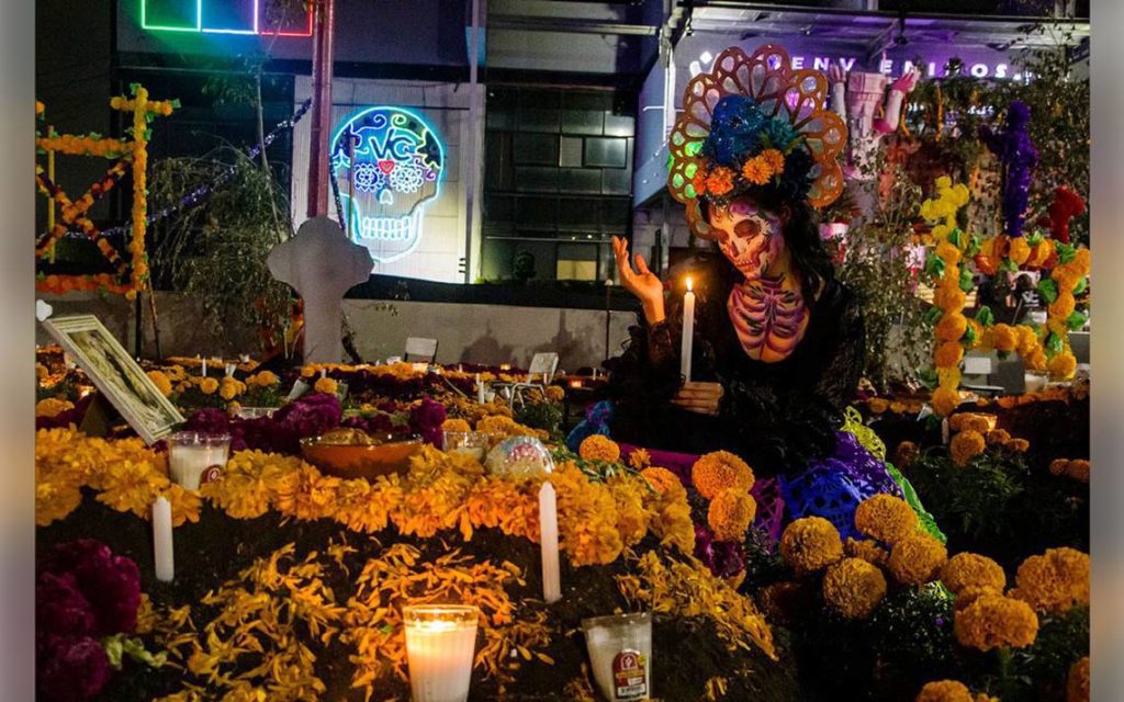 Aleks Syntek inaugura festival de Día de Muertos en la alcaldía Venustiano Carranza
