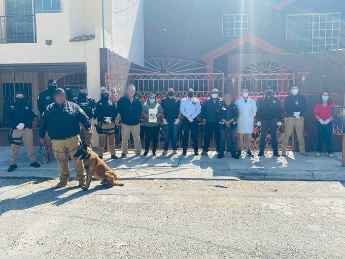 Decomisan 39 kilos de mariguana en fraccionamiento privado de Coahuila