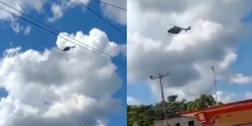 Desplome de helicóptero de la Semar en Tabasco