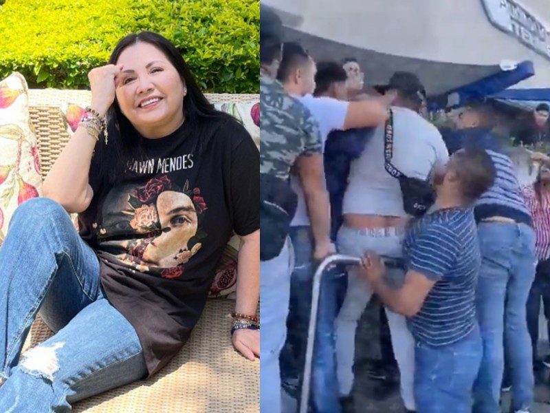 Fans de Ana Gabriel y revendedores arman pelea campal en Zapopan