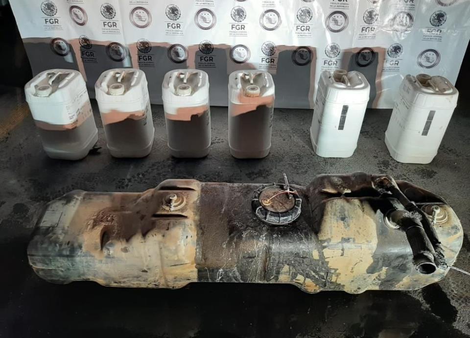 Metanfetamina decomisada en NL