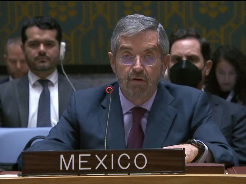 México condena en ONU lanzamiento de misil balístico de Corea del Norte
