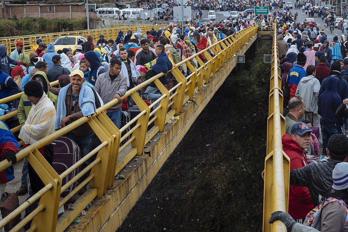 Migrantes venezolanos en México