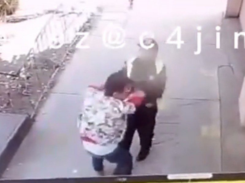 Policía de la BJ alcanza y encara a ladrón por desvalijar autos