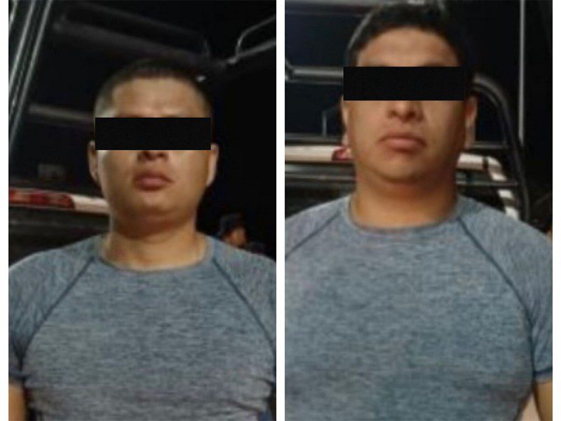 Policías de Tamaulipas detenidos en NL