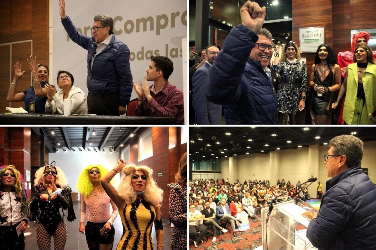 Ricardo Monreal pide reconciliación con la comunidad LGBTIQ+